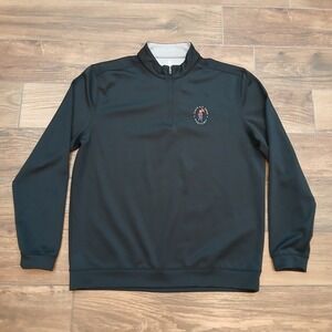 johnnie-O Black Quarter-Zip Sweatshirt
